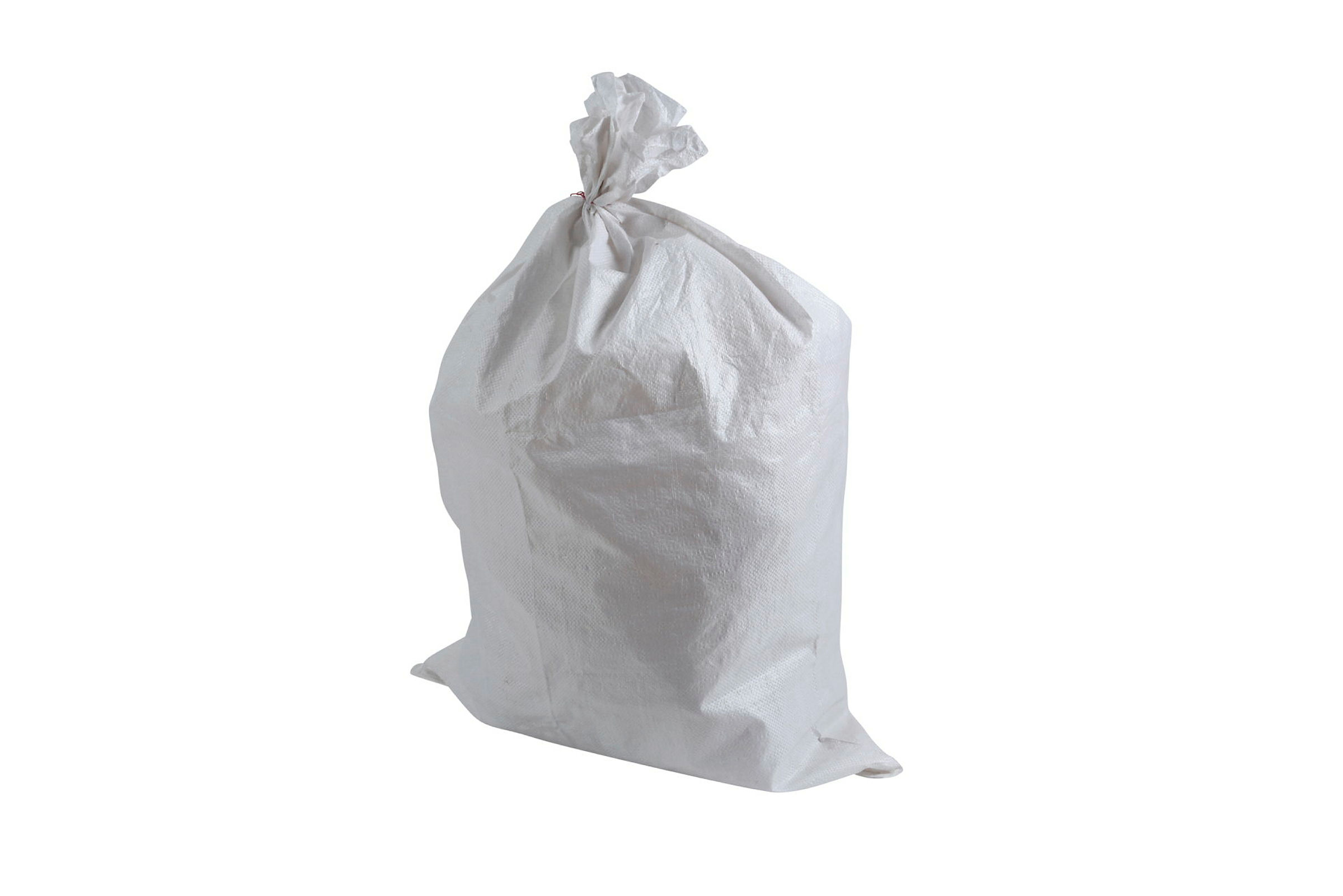 Schwerlastgewebesack, bis 50 kg, weiss, 110 Ltr. Volumen, 65 g/m2, 60x105,