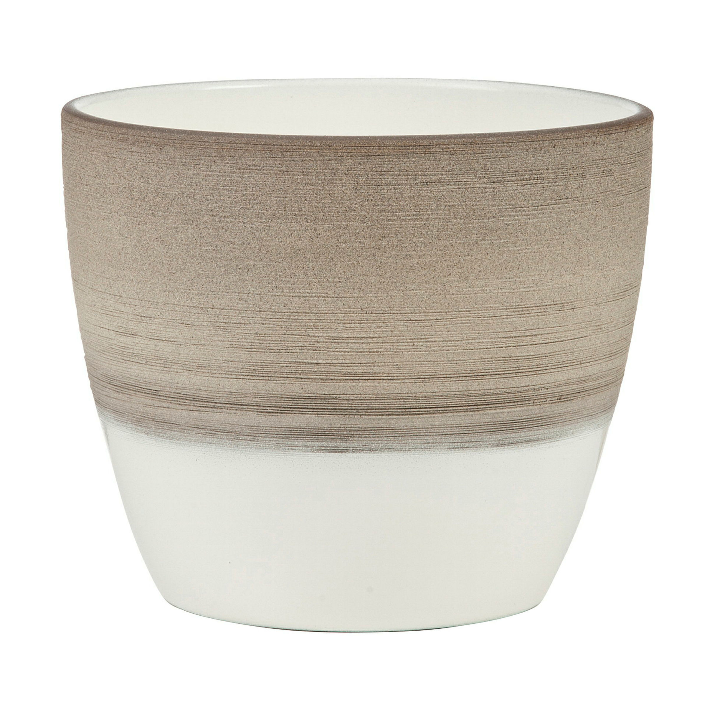Scheurich Übertopf 950/19 Espresso Cream