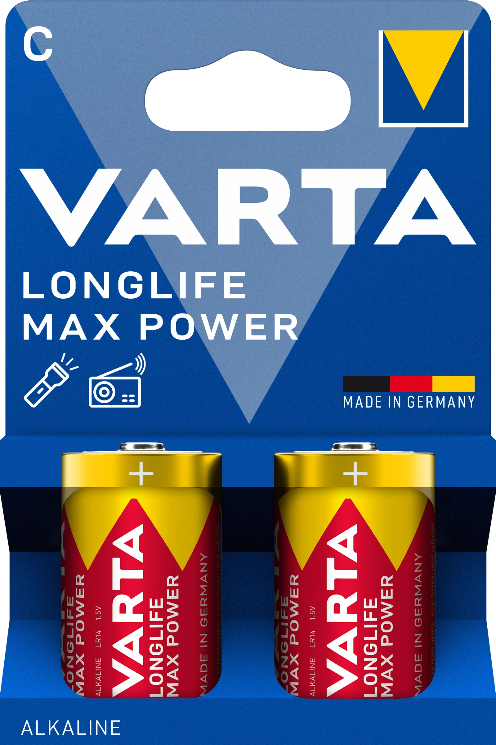 VARTA Longlife Max Power C Blister 2