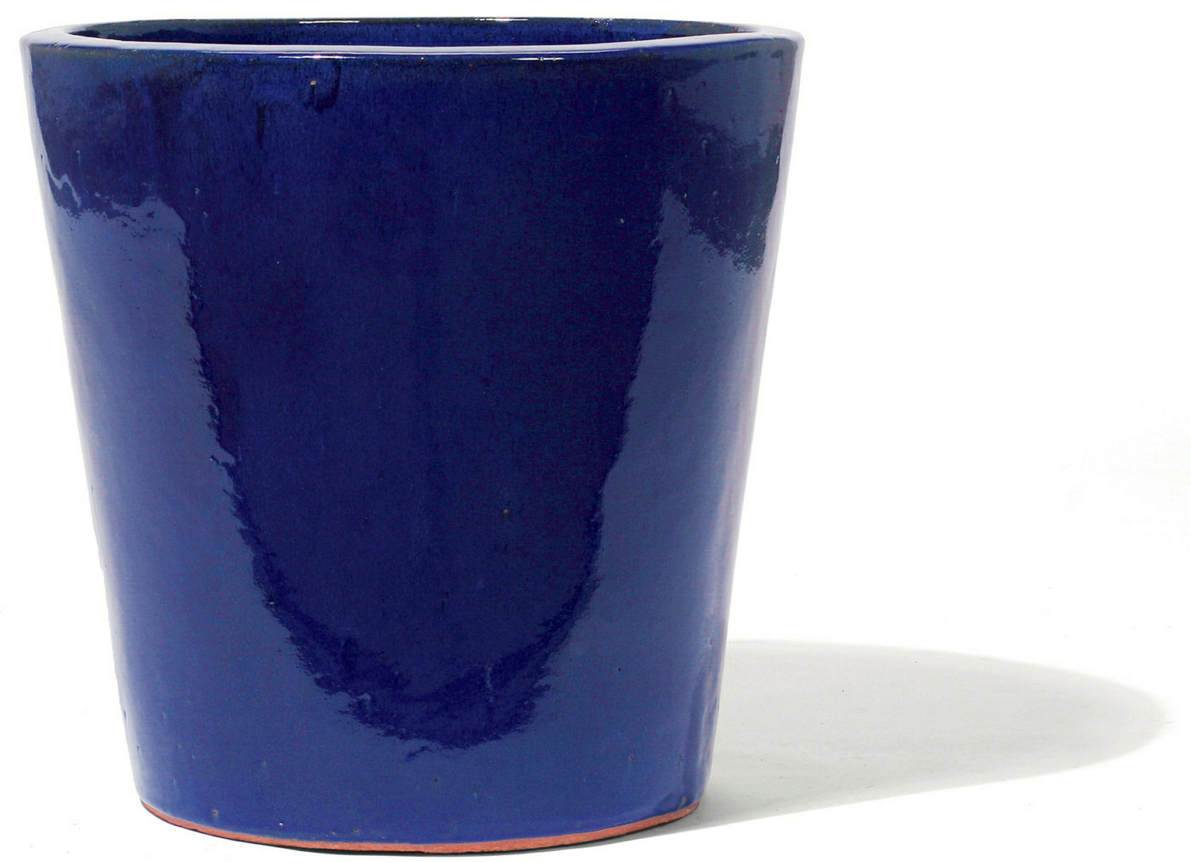 Vaso blau glasiert 35cm