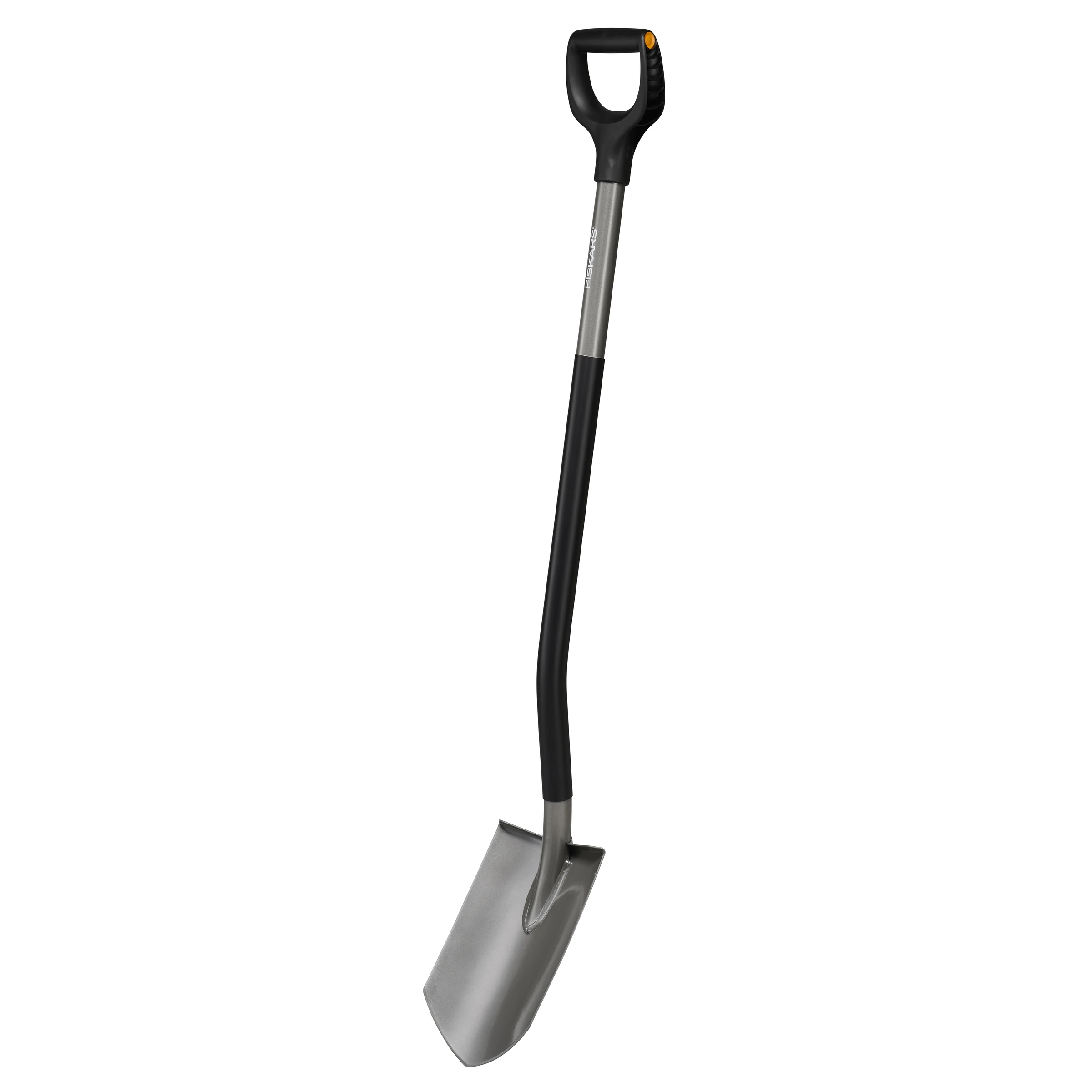 Fiskars Ergonomic Spaten Spitz Grey Ergonomic Spaten Spitz Grey
