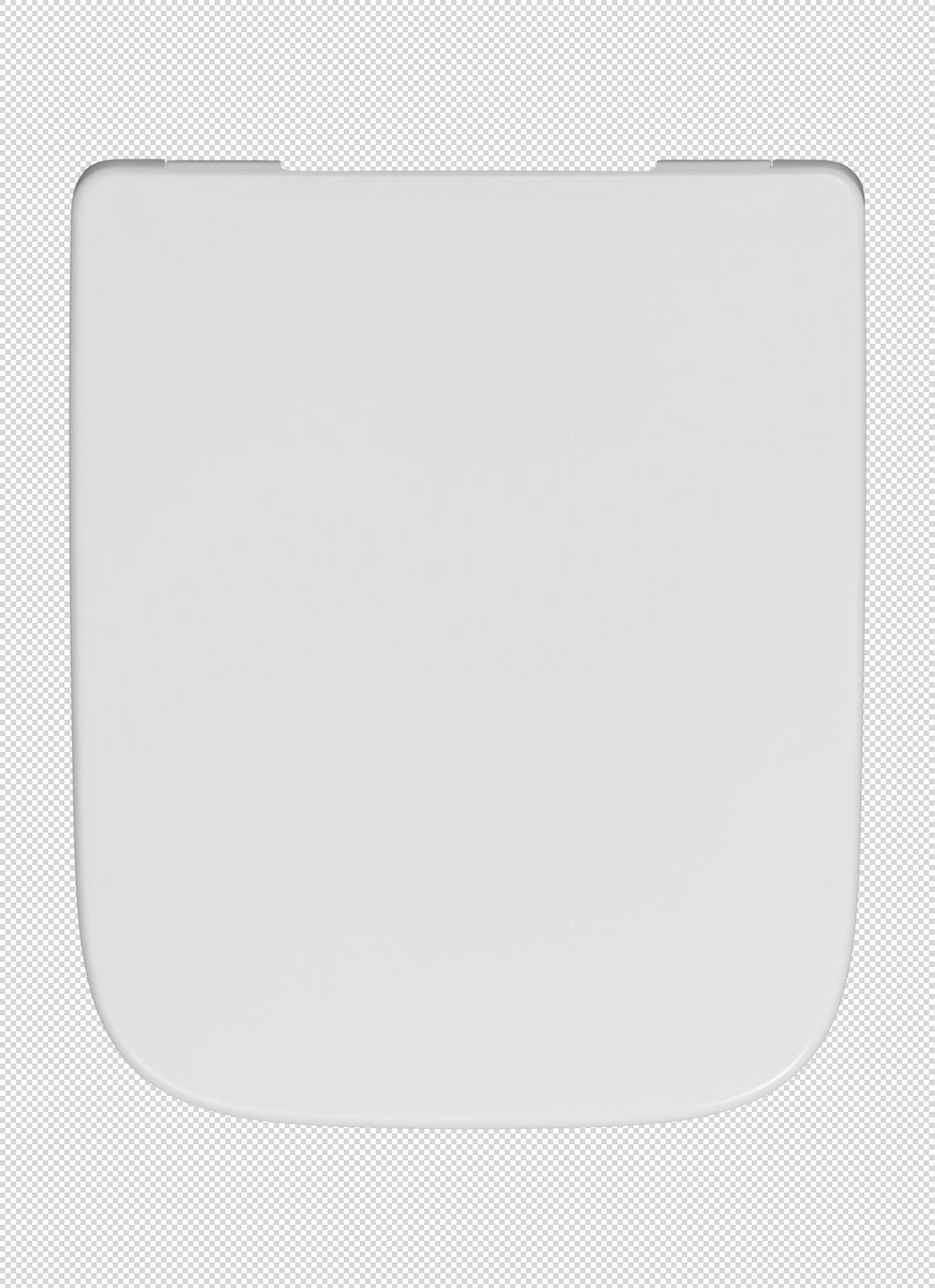 Duroplast WC-Sitz WHITE, E-Form, PRO 4, mit Absenkautomatik und Schnellvers