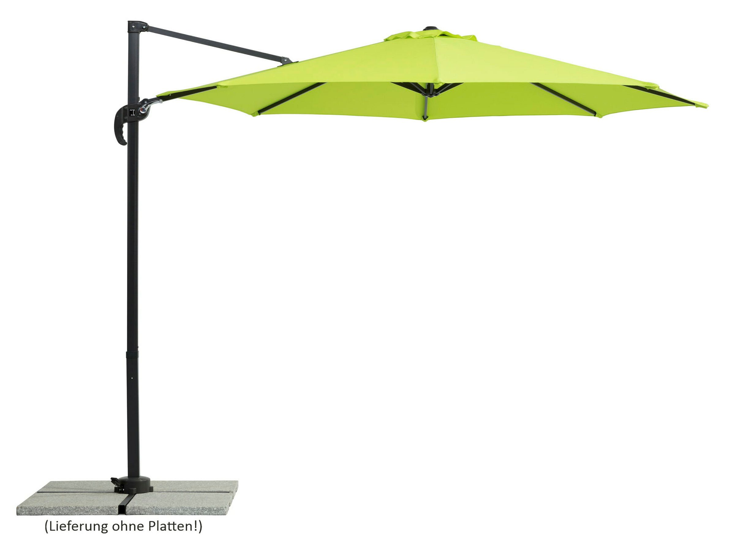 Schneider Rhodos Junior, ca. 300 cm Ø, apfelgrün
