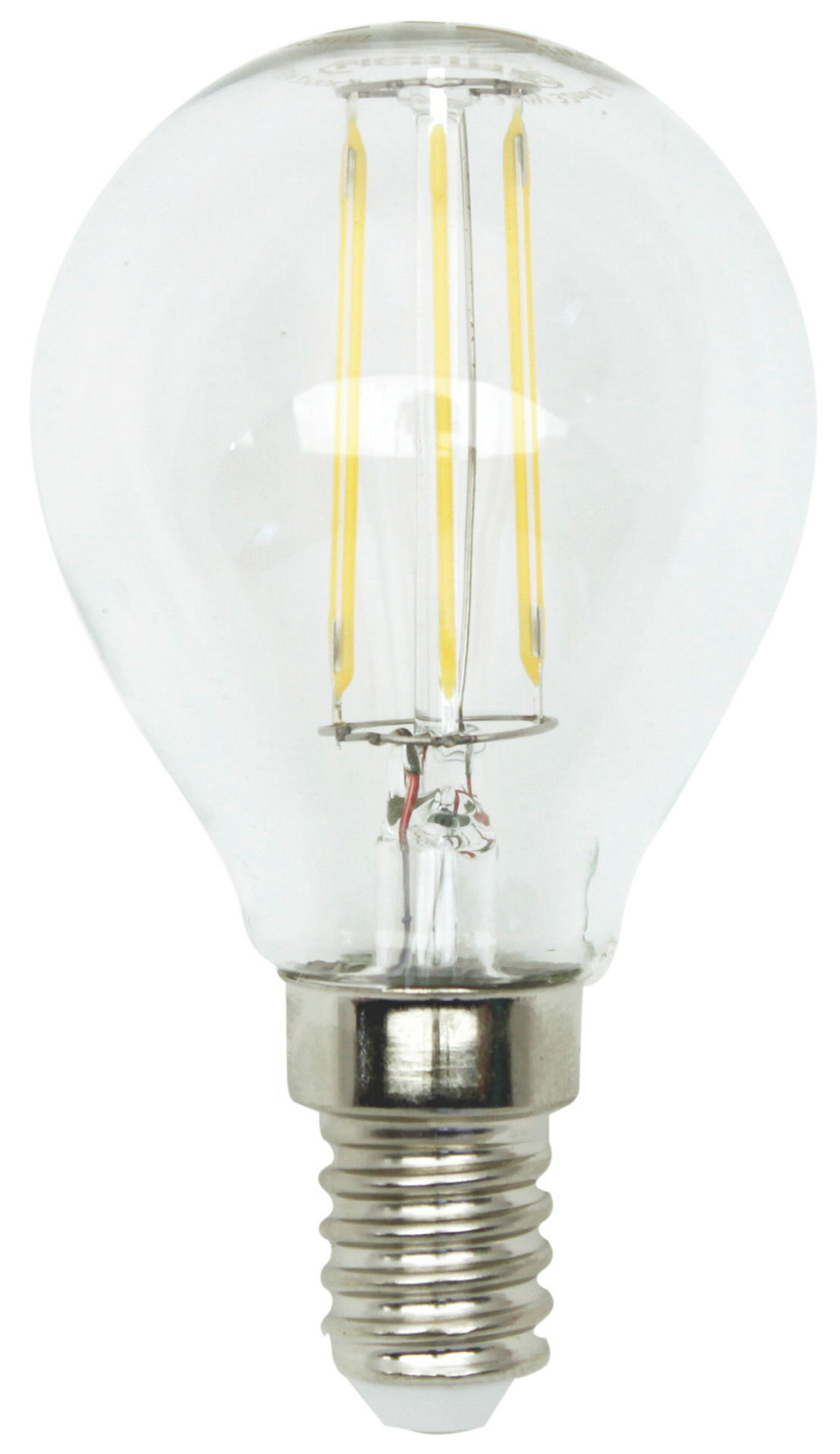 LED Filament P45 4W-470lm-E14/827